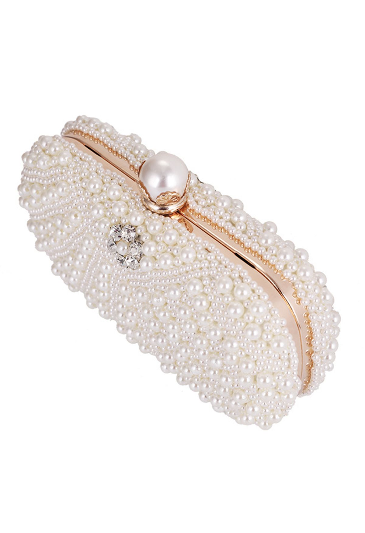 Distinctive Full Pearl Clutch